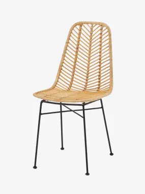 Chaise en rotin primaire Kana naturel - Vertbaudet