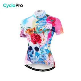 MAILLOT MANCHE COURTE FEMME - QUIET SKULL